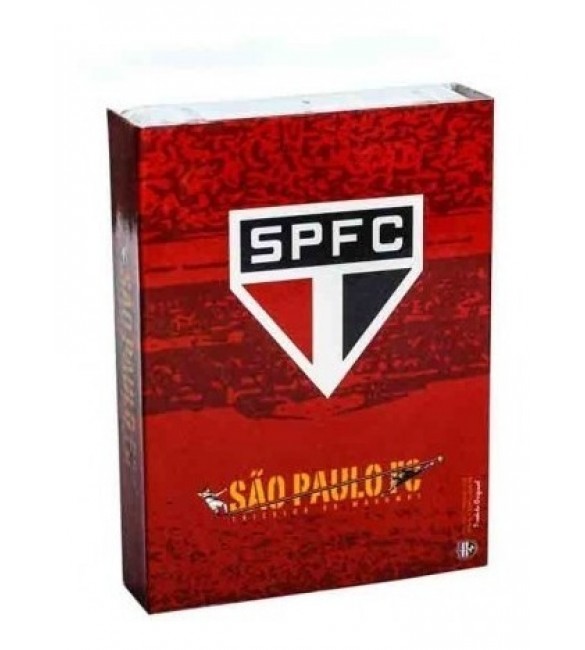 BARALHO DE PLÁSTICO - SAO PAULO F.C. - 01 unidade